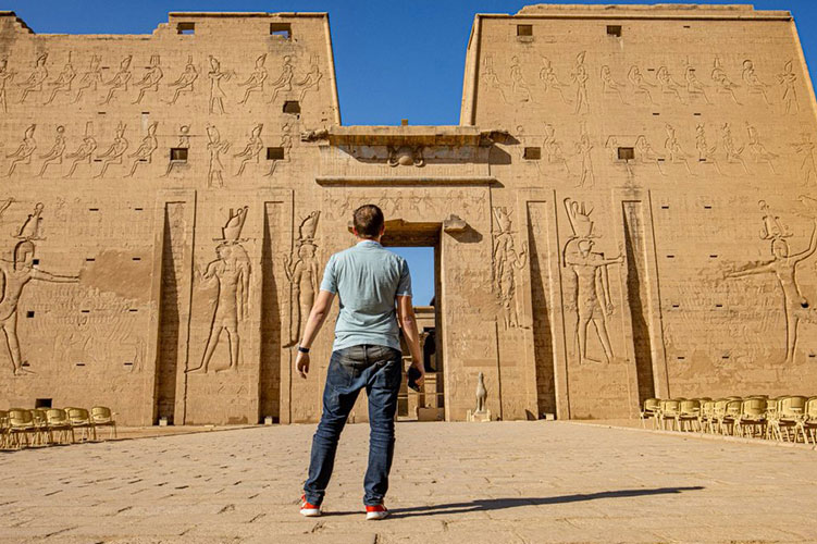 temple of horus edfu aswan egypt