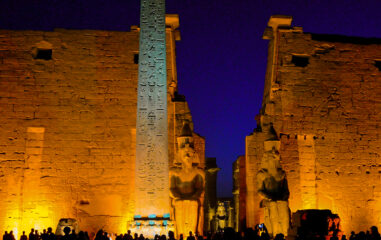 Luxor Temple: Exploring the Ancient Marvel of Egypt 3 Sound and light show in front of Luxor Temple